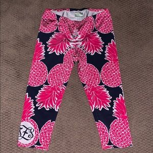 Lilly Wolly Doodle Pineapple Leggings